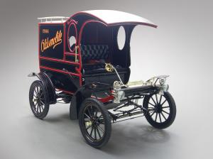 Oldsmobile Model R Curved Dash Pie Wagon 1904 года